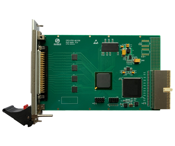 OLP-8164-485，CPCI/PXI接口，4通道，半双工，M-LVDS高速异步串口协议通信模块